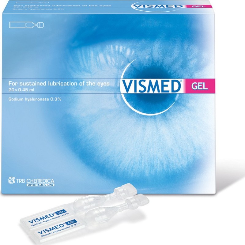Vismed Gel Λιπαντικό Οφθαλμικό 20x0.45ml Vismed Gel Λιπαντικό Οφθαλμικό 20x0.45ml