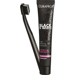 Curaprox Black Is White 90ml + Οδοντόβουρτσα DS 5460