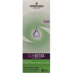 Superfoods Slimdetox 300ml Φράουλα & Μούρα