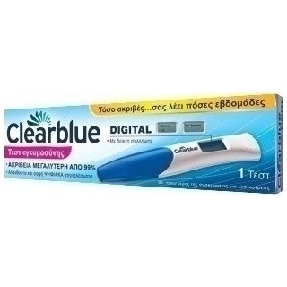 Clearblue Ψηφιακό Τεστ Εγκυμοσύνης με Δείκτη Σύλληψης 1τμχ