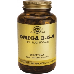 Solgar Omega 3 - 6 - 9 60 μαλακές κάψουλες