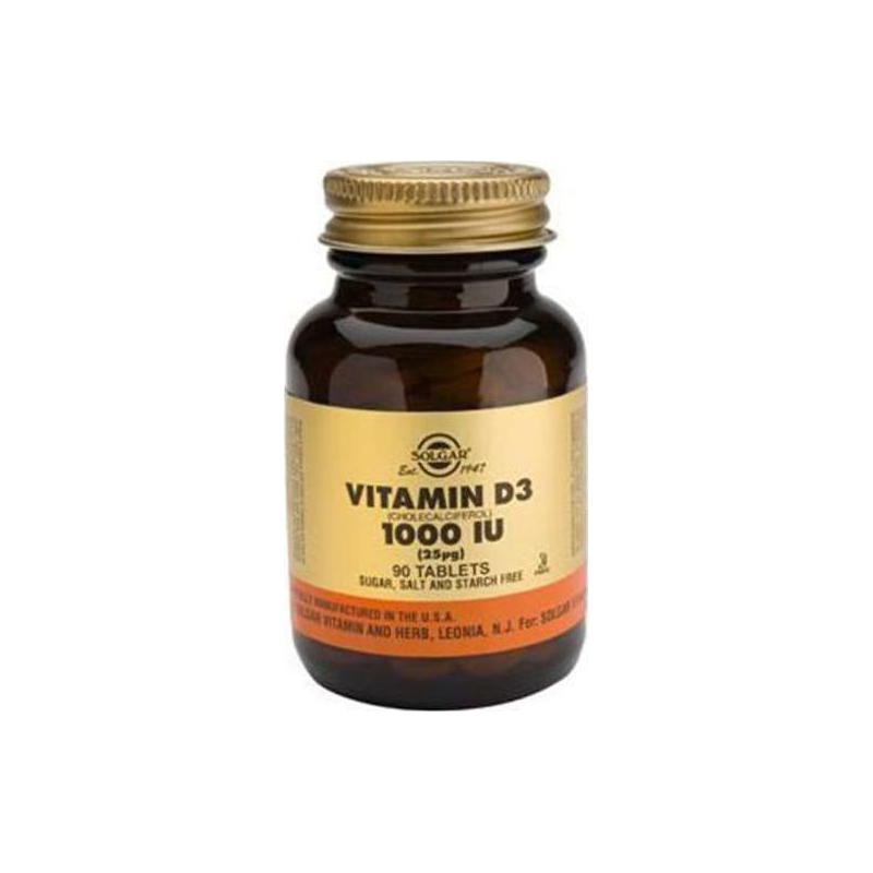 Solgar Vitamin D3 1000iu 90 TAB