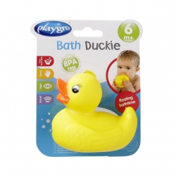 Nuk Playgro Bath Duckie Παπάκι Μπάνιου, 6m+