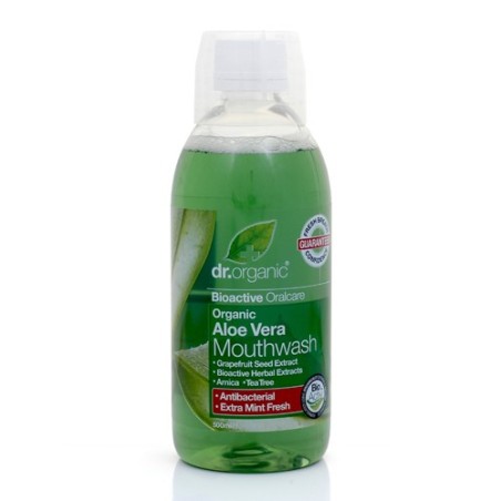 Dr. Organic Aloe Vera Mouthwash 500ml Dr. Organic Aloe Vera Mouthwash 500ml