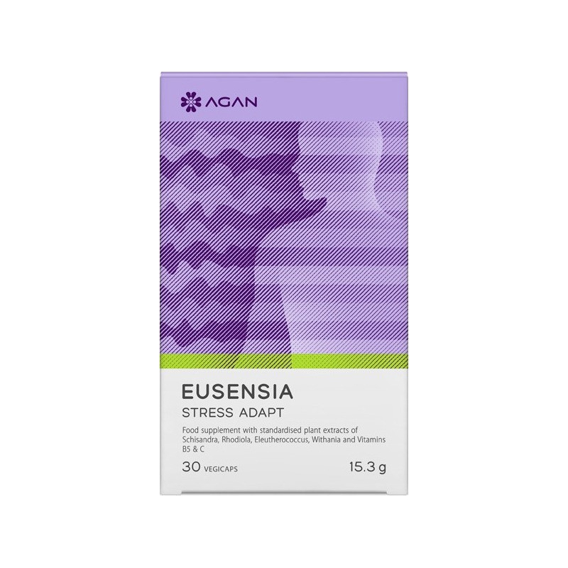 Agan Eusensia Stress Adapt 30 φυτικές κάψουλες.