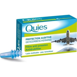 Quies EarPlanes Ωτοασπίδες για Ενήλικες 1 Ζεύγος