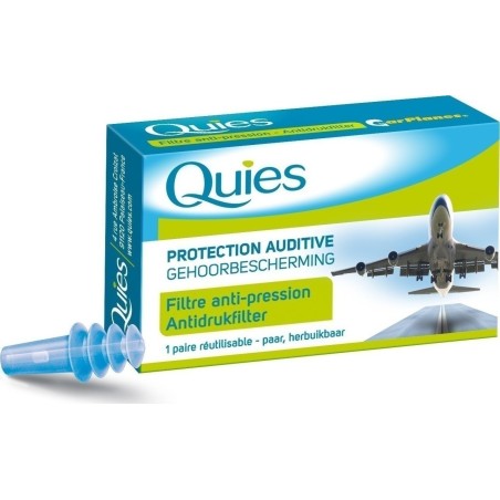 Quies EarPlanes Ωτοασπίδες για Ενήλικες 1 Ζεύγος