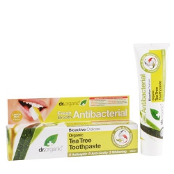 Dr. Organic Tea Tree Antibacterial Toothpaste 100ml