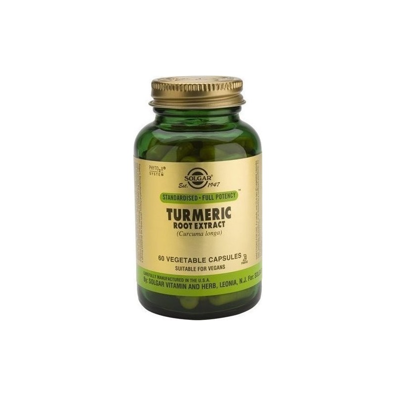 Solgar Turmeric Root Extract veg.caps 60s Solgar Turmeric Root Extract veg.caps 60s