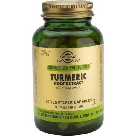 Solgar Turmeric Root Extract veg.caps 60s