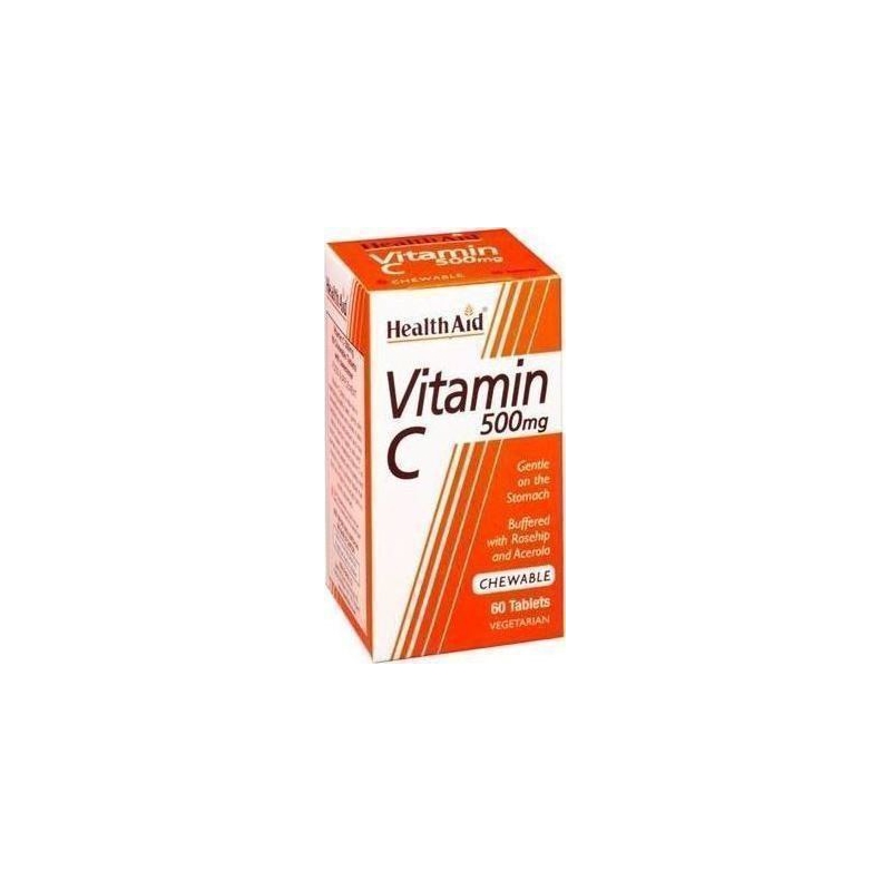 Health Aid Vitamin C 500mg Chewable 60 μασώμενες ταμπλέτες