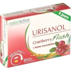 Naturactive Urisanol Flash 10 κάψουλες + 10 παστίλιες