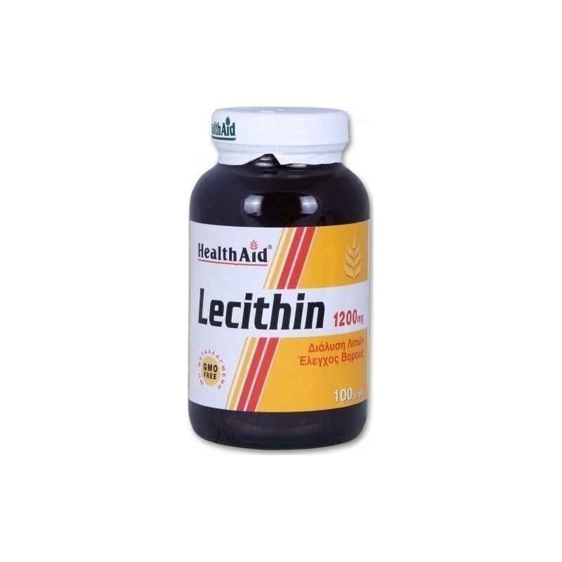 Health Aid Lecithin 1200 mg 100 κάψουλες