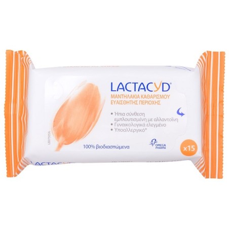 Lactacyd Wipes 15 pcs