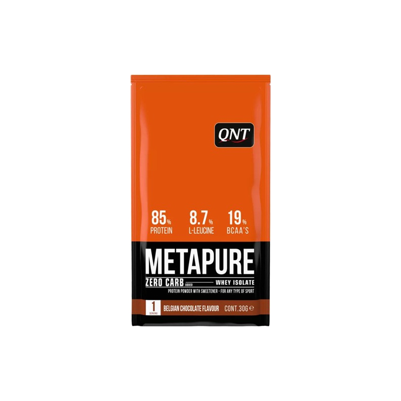 QNT Metapure Zero Carb Whey Isolate Protein Belgian Chocolate, 30gr