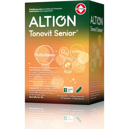 Altion Tonovit Senior Multivitamin 40 κάψουλες