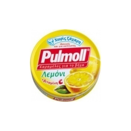 Pulmoll Καραμέλες Λεμόνι με Βιταμίνη C 45gr