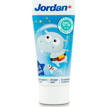 Jordan Παιδική Οδοντόκρεμα 0-5 ετών 50ml