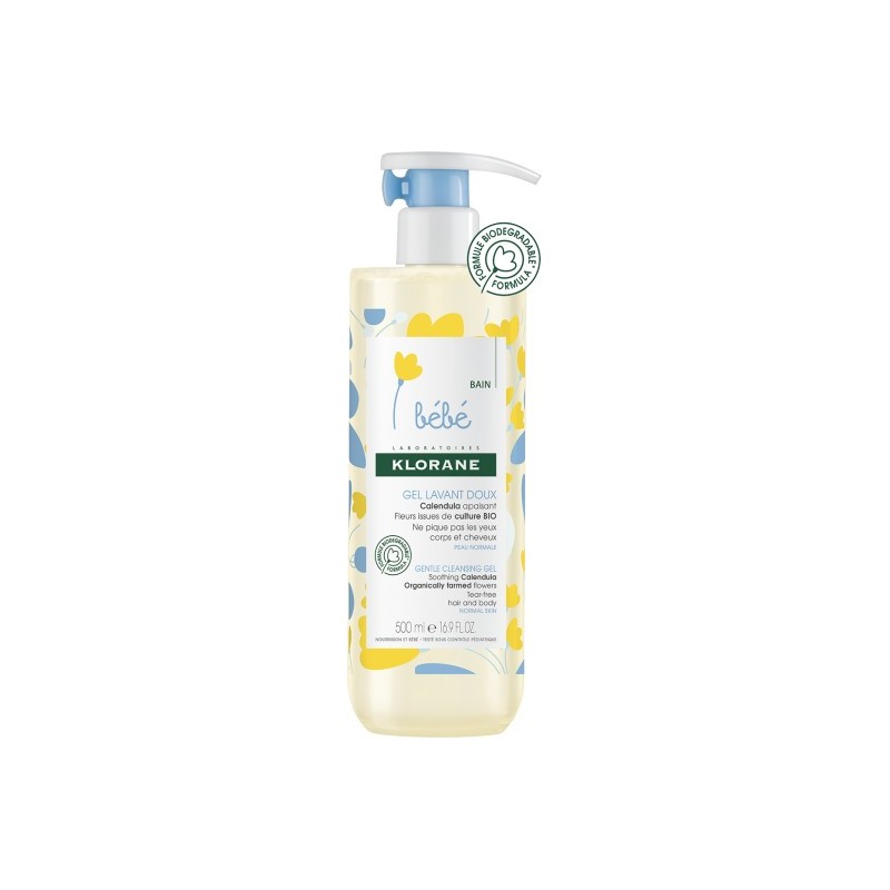 Klorane Bebe Gel Lavant Doux Απαλό Gel Καθαρισμού 500ml Klorane Bebe Gel Lavant Doux Απαλό Gel Καθαρισμού 500ml