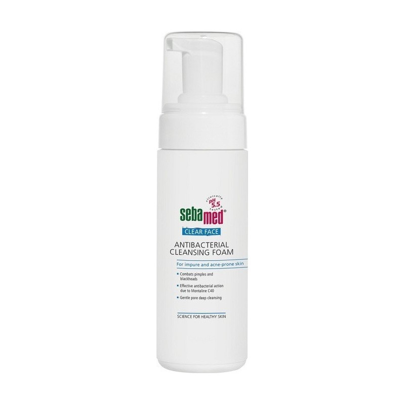 Sebamed Clear Face Antibacterial Cleansing Foam 150ml Sebamed Clear Face Antibacterial Cleansing Foam 150ml