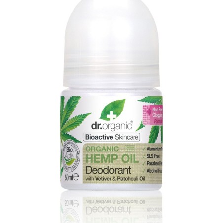 Dr.Organic Hemp Oil Roll-On 50ml