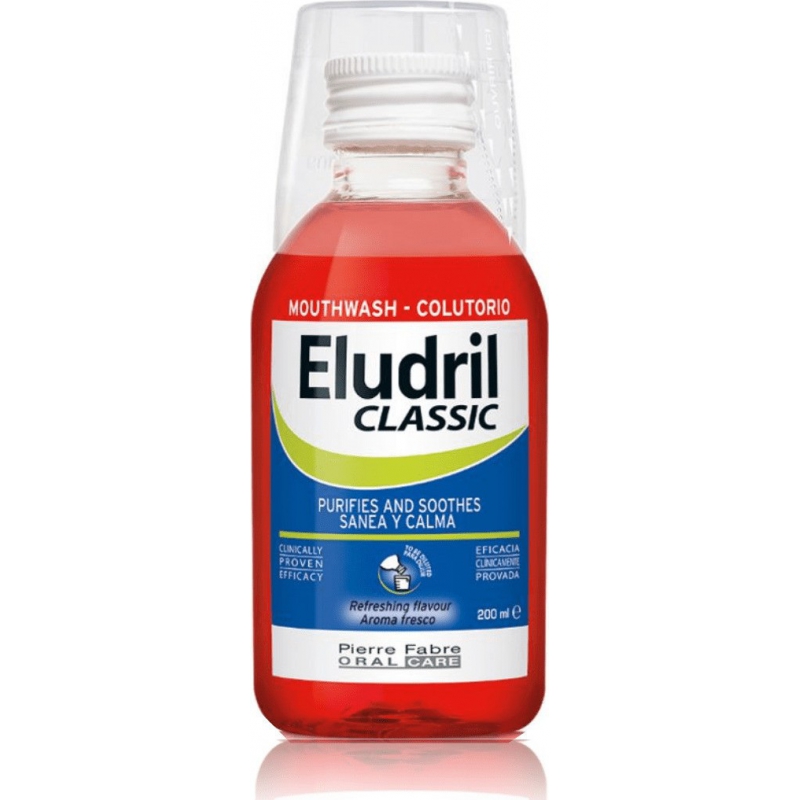 Eludril Classic Στοματικό Διάλυμα Χλωρεξιδίνης 200ml