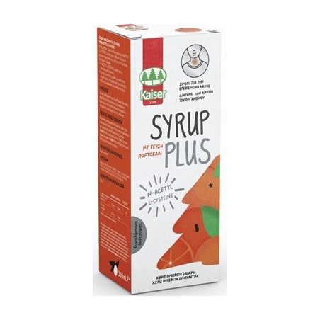 Kaiser Syrup Plus Orange Flavor 200ml
