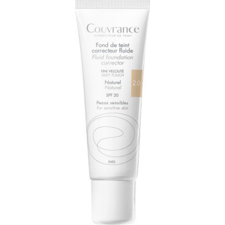 Avene Couvrance Fluid Foundation Corrector SPF20 2.0 Natural 30ml