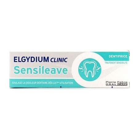Elgydium Clinic Sensileave οδοντόπαστα για τη θεραπεία της ευαισθησίας των δοντιών 50ml