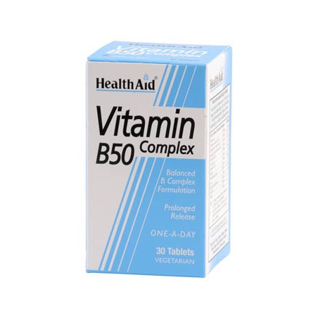 HealthAid B 50 complex 30 tabs