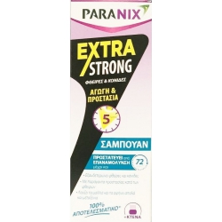 Paranix Extra Strong Αγωγή & Προστασία Σαμπουάν 200ml Omega Pharma
