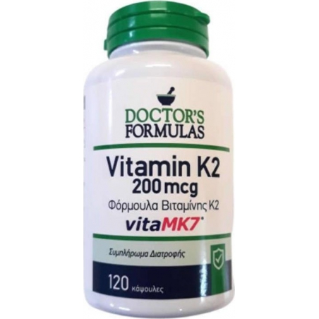 Doctor's Formulas Vitamin K2 120 κάψουλες
