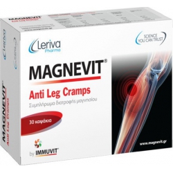 Leriva Magnevit Anti Leg Cramps 30 κάψουλες