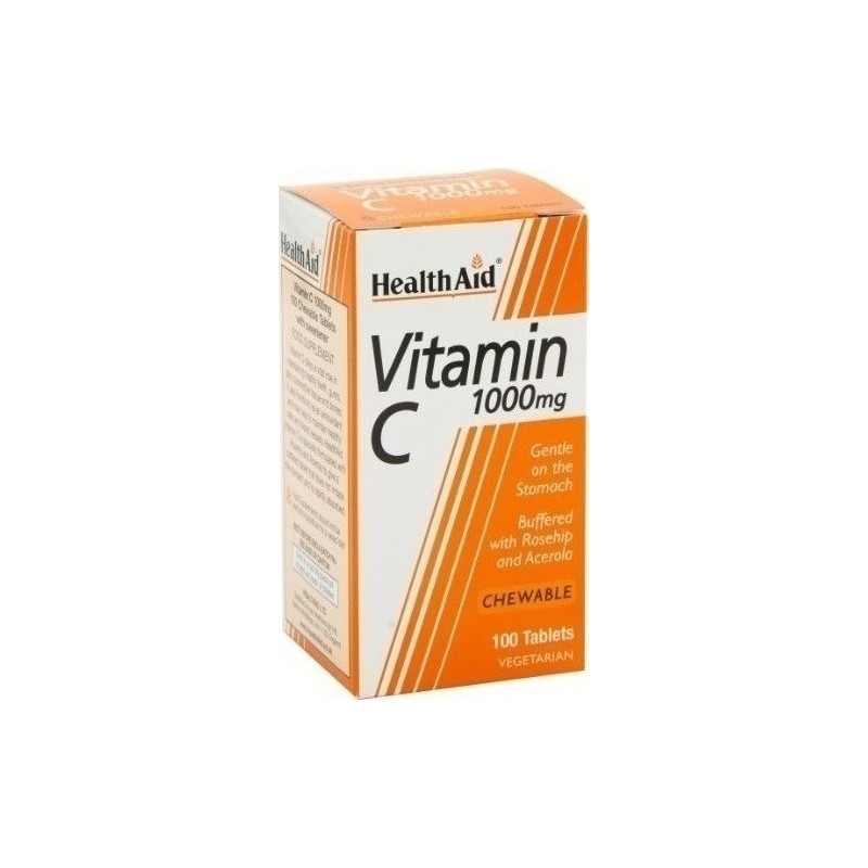 Health Aid Vitamin C 1000mg 100 μασώμενες ταμπλέτες Health Aid Vitamin C 1000mg 100 μασώμενες ταμπλέτες
