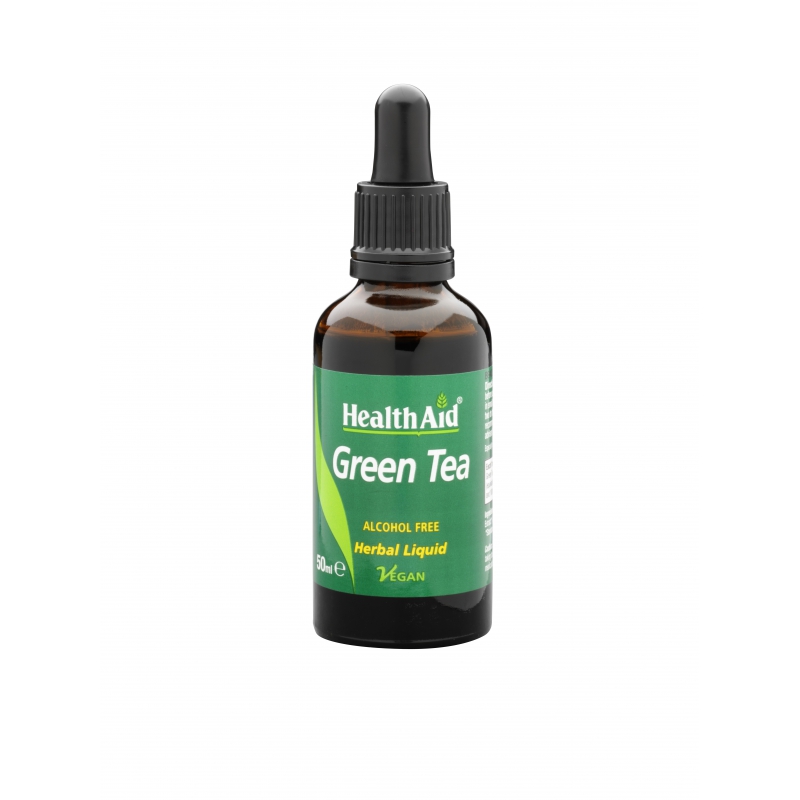 Health Aid Green Tea liquid Πράσινο Τσάι 50ML