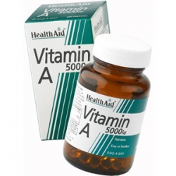 HealthAid Vitamin A 5000iu 100 κάψουλες