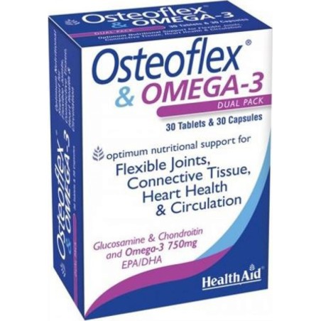 Healthaid Osteoflex & omega3 30 κάψουλες+30 κάψουλες Healthaid Osteoflex & omega3 30 κάψουλες+30 κάψουλες