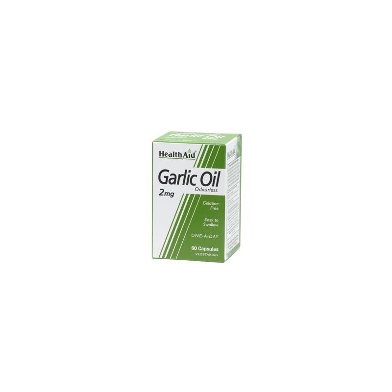 HealthAid Garlic Oil 2mg 30 κάψουλες
