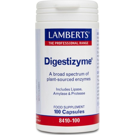 Lamberts Digestizyme 100 κάψουλες