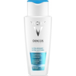 Vichy Dercos Ultra Soothing Shampoo Ξηρά Μαλλιά 200ml