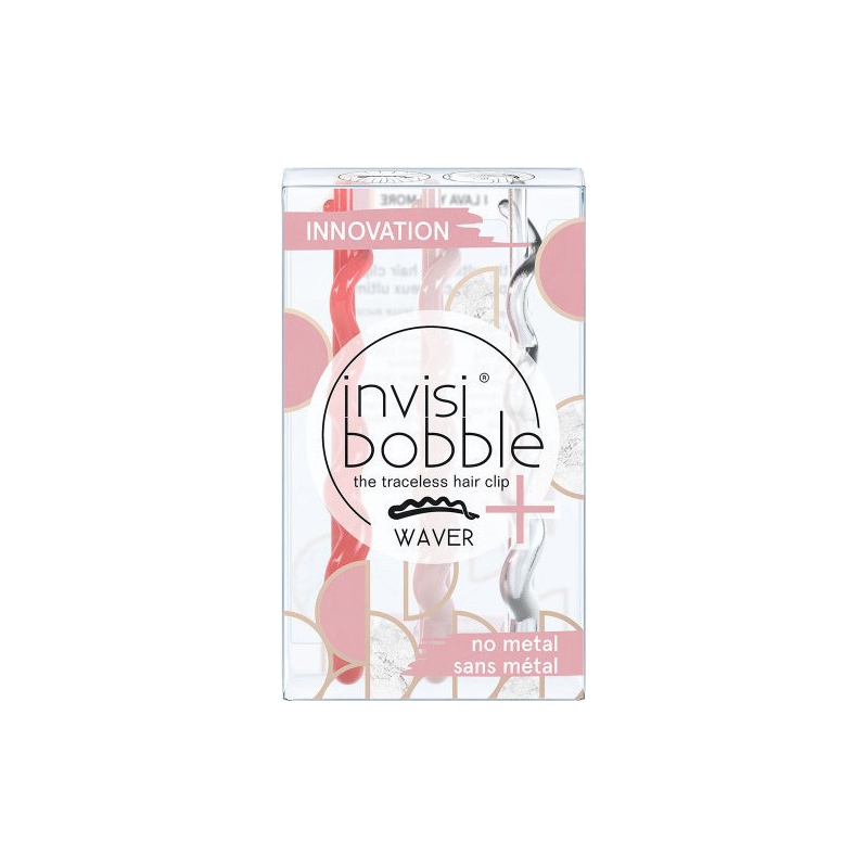 Invisibobble Waver Plus I Lava You More Τσιμπιδάκια Μαλλιών 3τμχ