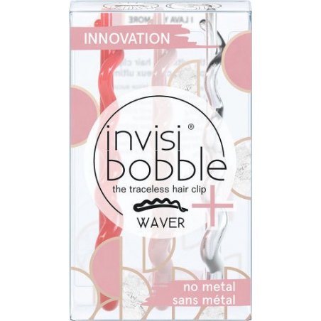 Invisibobble Waver Plus I Lava You More Τσιμπιδάκια Μαλλιών 3τμχ