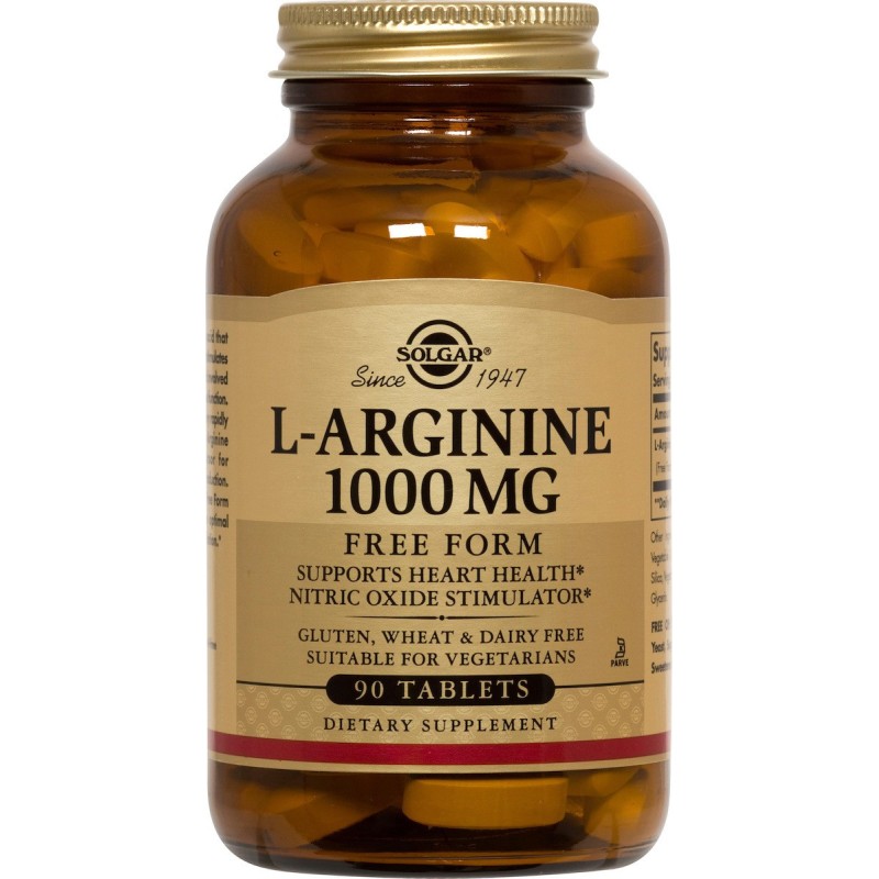 Solgar L-Arginine 1000mg 90 ταμπλέτες Solgar L-Arginine 1000mg 90 ταμπλέτες
