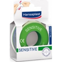 Hansaplast Sensitive Αυτοκόλλητη Επιδεσμική Ταινία 2.5cm x 5m