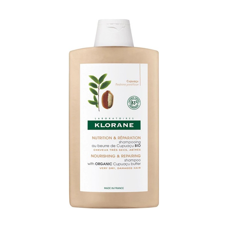 Klorane Shampoo With Cupuacu Butter Σαμπουάν Για Πολύ Ξηρά Μαλλιά Με Βούτυρο Κουπουασού, 200ml
