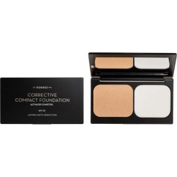 Korres Activated Charcoal Corrective Compact Foundation ACCF1 9.5gr