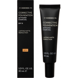 Korres Activated Charcoal Corrective Foundation ACF4 30ml