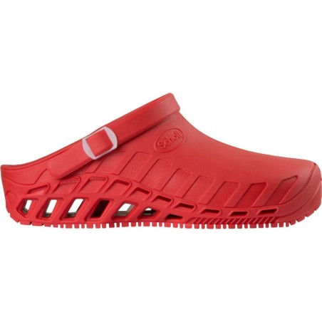 Scholl Clog Evo Red Ανατομικό Σαμπώ F265631051