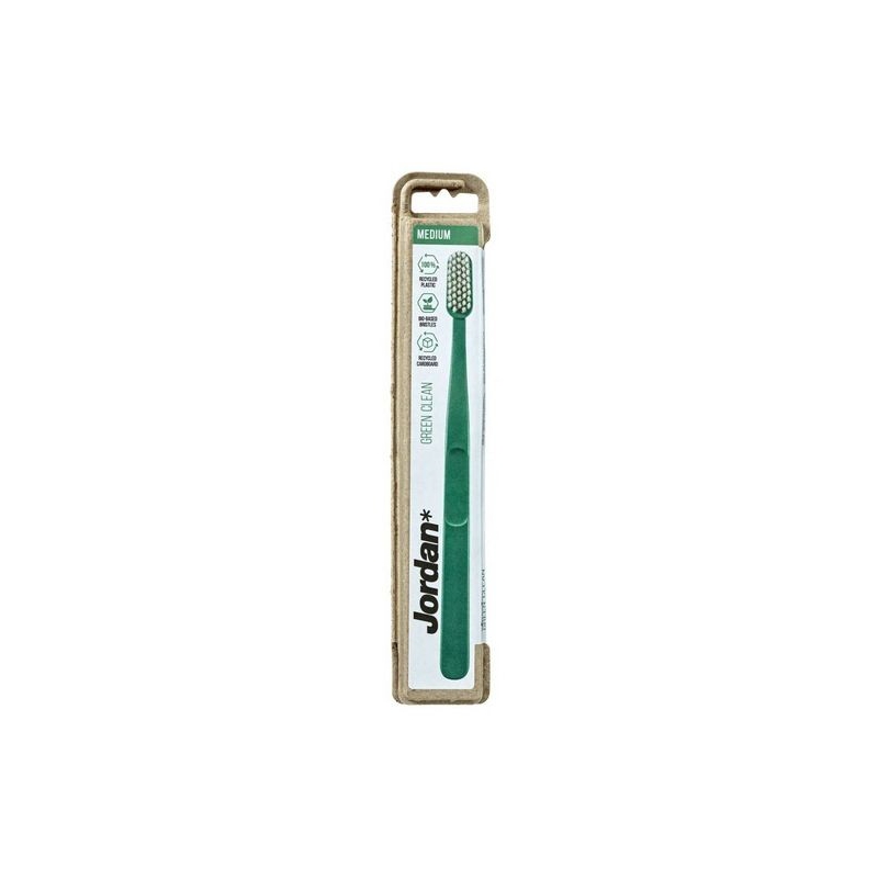 Jordan Οδοντόβουρτσα Green Clean Πράσινο Medium 1 τεμάχιο