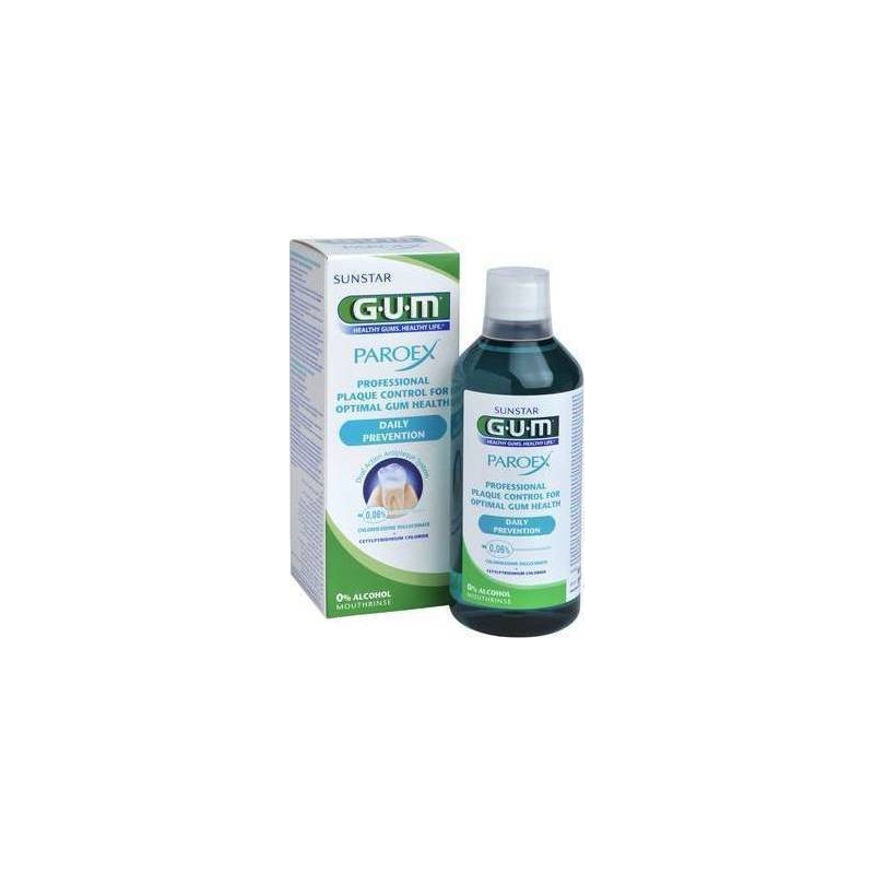 GUM 1702 Paroex 0.06% CHX Daily Prevention Στοματικό Διάλυμα 500ml